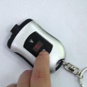 Keychain digitální pneuměřič tlaku s LED světlem images