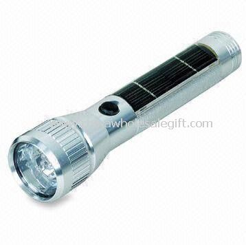 10 Led Solar Power Flashlight Torch