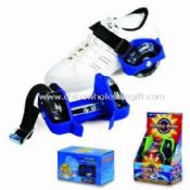 Flashing Roller Shoes with High Elasticity and Durability PVC Wheels images