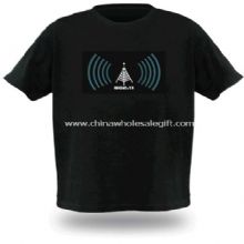 El Flashing Sound Activated T-Shirt images