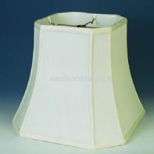 Square cut corner silk shantung lampshade images