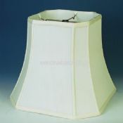 Square cut corner silk shantung lampshade images