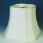 Square cut corner silk shantung lampshade small picture