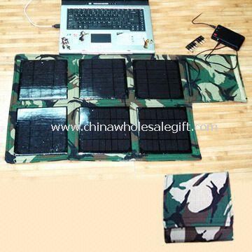 Portable Solar Power System with 1,100mA Current and 24V Voltage