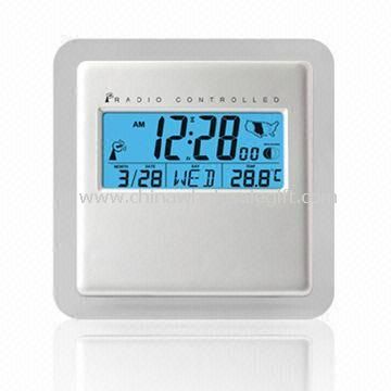 LCD Radio Controlled Clock with Weather Forecast Function