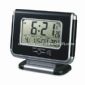 LCD Radio-controlled Clock with FM Radio and Wireless Doorbell small picture