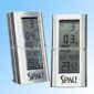 Multifunktions LCD ur med plast sag Alarm og termometer small picture