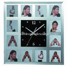 Glass Photo Wall Clock images