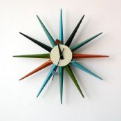 Horloge moderne Sunburst images