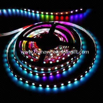 Tira Flexible RGB con LED SMD 3-in1 y monomando 48 LEDs/m