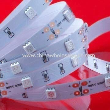 RGB LED Strip Light with 12 to 24V DC Input voltage