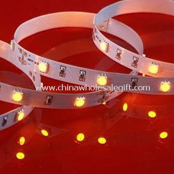 SMD LED Strip Light with 3M Adhesive Back Tape Available in Warm White Color