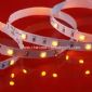 SMD LED stribe lys med 3M selvklæbende bagside Tape tilgængelige i varm hvid farve small picture
