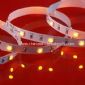 SMD LED stripe lys med 3M klebende tilbake Tape i varm hvit farge small picture