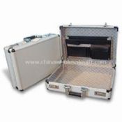 Aluminium Attache Case avec poche Document PVC couvercle supérieur images