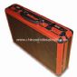 Aluminum Attache Case With Wood Veins Aluminum Frame and Nylon Cloth Inner small picture