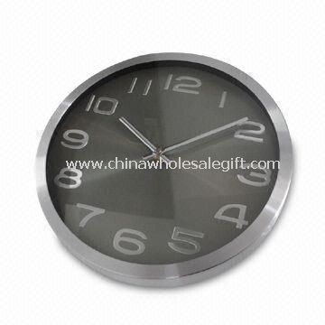 Aluminum Wall Clock Customized Shape, Color, Dial is Available