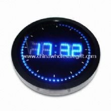 Pain rond LED Wall Clock avec armature en aluminium images