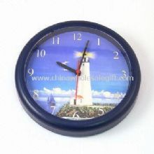 10-inch Round Wall Clock with Plastic Case and Len images