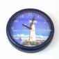 Horloge murale rond de 10 pouces avec boîtier en plastique et Len small picture