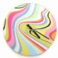 Round Glass Wall Clock with Decal Printing small picture
