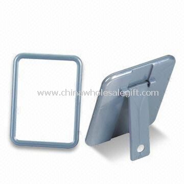 Plastic Cosmetic Mirror with Stand