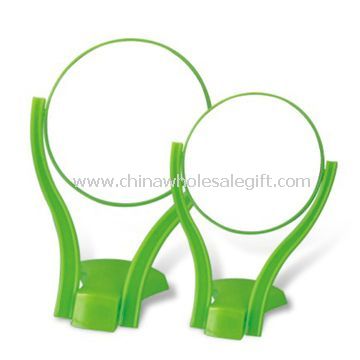 Cosmetic Mirror in Various Colors Made of Plastic