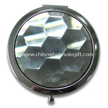 Miroir cosmétique métallique adapté à des fins promotionnelles