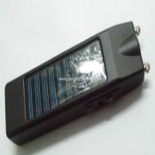 Solar flashlight and with charger for mobile phone images