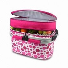 Cooler Basket with Foldable Carrying Handle images