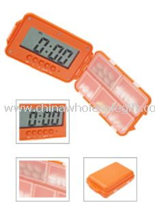 5 alarm pille kasse Timer