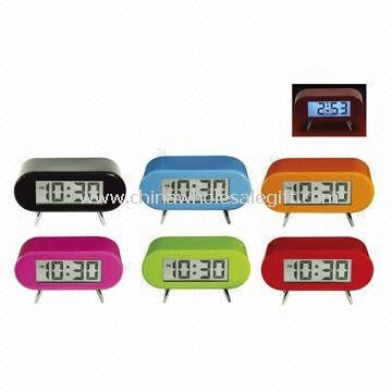 LCD Clock with Backlight