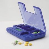 Cuatro grandes compartimentos Pill Box Timer images