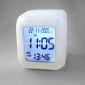 Lcd Alarm Clock With Led Color Changing small picture