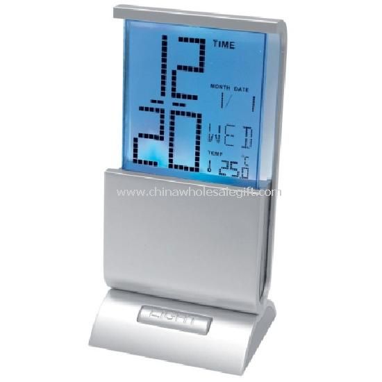 Enestående LCD-farveskiftende display med 7 baggrundslys ur