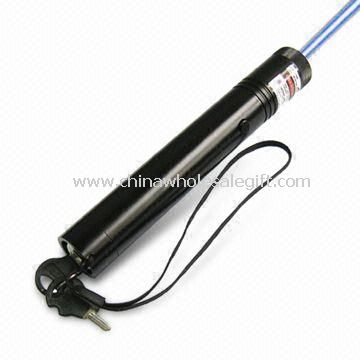 Blue Laser Pointer with 3.7V 2,800mAh Battery and 405nm Laser Wavelength