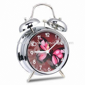 Battery-operated Twin Bell Alarm Clock