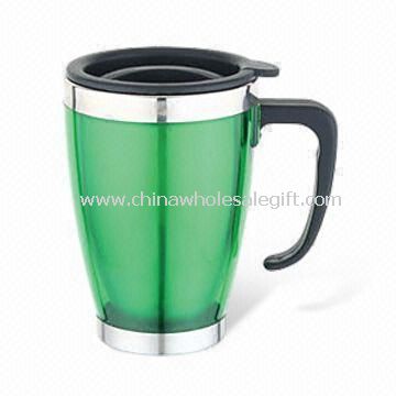 Beer Mug with Stainless Steel Inner and Plastic Outer