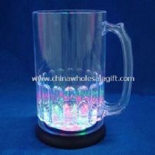 800mL LED plastic big glow beer mug images