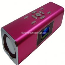 Mini speaker with calendar and USB Flash drive player images