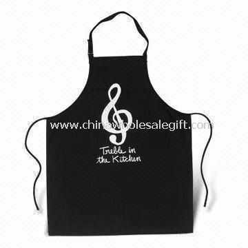 Kitchen Apron Made of PVC and Cotton