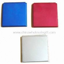 Aluminum Cosmetic Mirror  Available in Blue  Red and White images