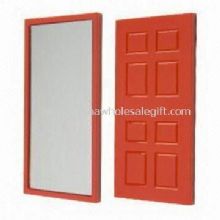 Single Side Cosmetic Mirror in Red images