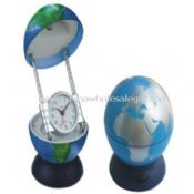 Globe reading lamp with alarm clock images