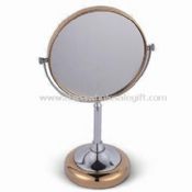 En acier inoxydable 6/8 de pouce Stand miroir cosmétique avec finition en Chrome poli images