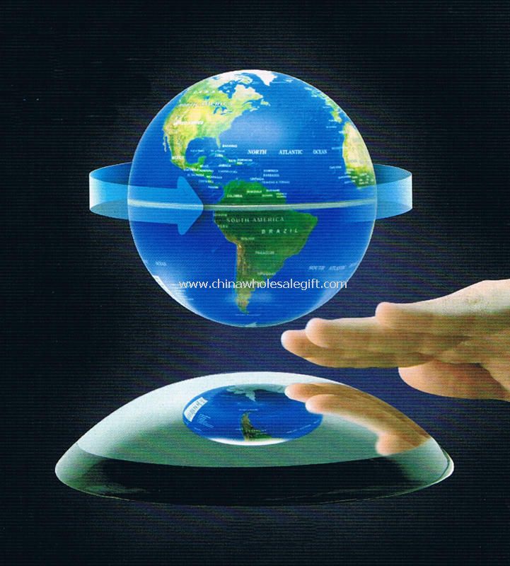 Magnetic Floating globe with automatic rotation system