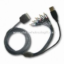 Cable de A / V con cable de 1,5 m Adecuado para iPod / iPhone images