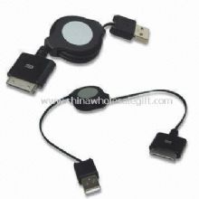 Cable USB retráctil en el diseño adecuado para el iPod, iPhone y iPad images