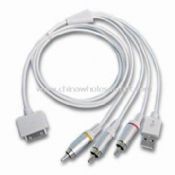 AV kablosu iPod/iPhone için USB ile bilgisayara veri çıkışı images