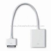 Dock Connector to VGA Adapter for Apple iPhone, iPod Touch 4, and iPad images